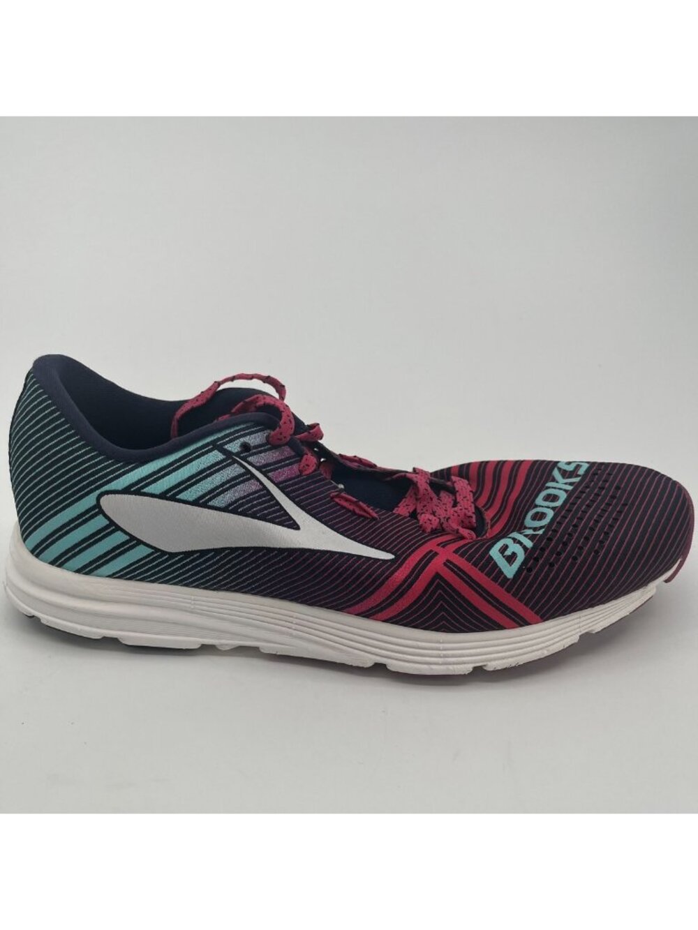 Brooks Hyperion Womens Size 8.5 Purple Pink Blue Athletic Running Shoes Sneakers